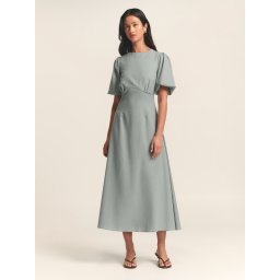 St MRLO Rochie 'Kalinda' verde pastel