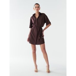 BWLDR Rochie 'Orla' maro