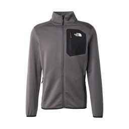 THE NORTH FACE Jachetă fleece funcțională 'CREST' gri / negru / alb