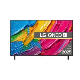 Televizor LG QNED 55QNED80A3A 139Cm Smart 4K Ultra HD Clasa E Negru