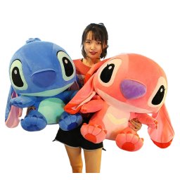 Set doua mascote din plus Stitch si Angel 65 cm