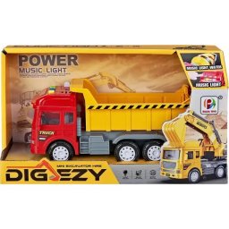 Basculantă cu efecte sonore și luminoase.