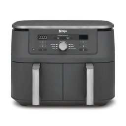 Friteuza Ninja DZ400EU fryer Double 9.5 L Stand-alone 2470 W Hot air fryer Grey