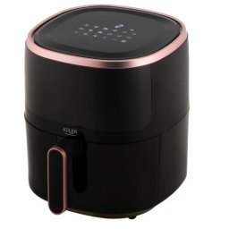Friteuza AD 6322 5L 12 Programe Afisaj LED 2000W Negru