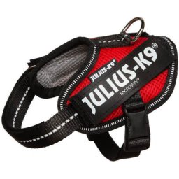 Ham Julius-K9 IDC powAIR roşu (Mărime: Baby 2, 2-5 kg, 33-45 cm)