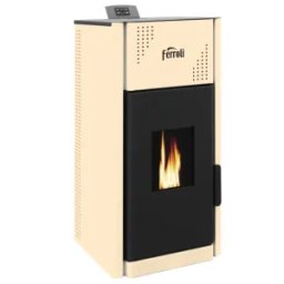 Termosemineu pe peleti Ferroli Mirano Pellet Pro 30 kW, panou de comanda digital, programator