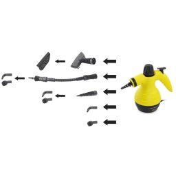 Aparate de curatat cu abur Esperanza EHS001 aparat de curatat cu aburi 0.35L galben/negru 900W