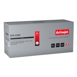 Activejet ATH-15NX toner for HP printer; HP 15X C7115X, Canon EP-25 replacement; Supreme; 4200 pages; black