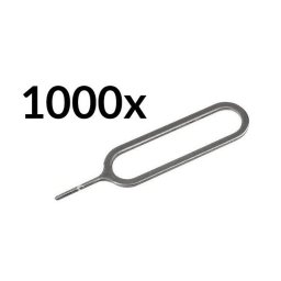 Cheita SIM card, set 1000 bucati, instrument deschidere tavita SIM pentru iPhone si smartphone