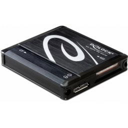 DELOCK USB 3.0 tot az 1-ben cititor card negru
