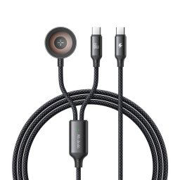 Mcdodo CA-2200 2-in-1 cablu USB-C + încărcător Apple Watch, 60W, 1.2m