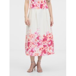 Orsay Pink Women's Floral Skirt - Women's