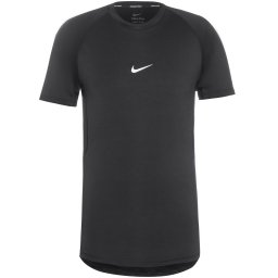 NIKE Tricou funcțional 'Pro' negru / alb