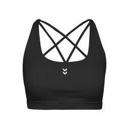 Hummel Sutien sport 'Hiit Impact' gri deschis / negru