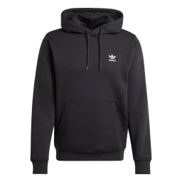ADIDAS ORIGINALS Bluză de molton 'Essentials' negru