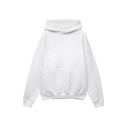 Pull&Bear Bluză de molton gri deschis