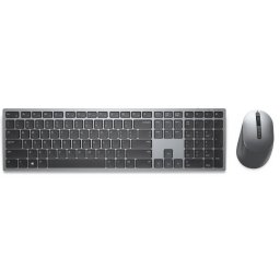 DELL KM7321 Wireless Combo germană argint
