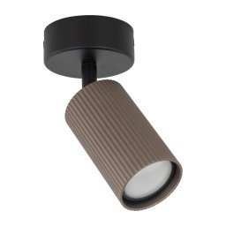 Spot TUNE 1xGU10/10W/230V negru/maro