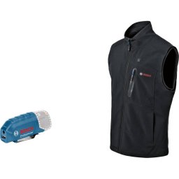 Bosch Bosch Powertools Heated Vest GHV 12+18V XA, S, work clothing (black, without battery)