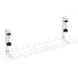 Organizator cabluri sub birou 0.6m Alb, InLine IL23190H