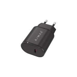 Aligator AX0002V - Adaptor de încărcare rapidă A-MAX Power Delivery 20W USB-C, negru