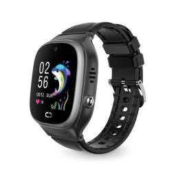 Aligator AW11BK - Ceas inteligent Watch Junior 2, 450 mAh, IP67, Wi-Fi, negru