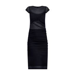 GUESS Rochie Ss Gracey Mesh W5YK66KBAH2 jblk jet black a996