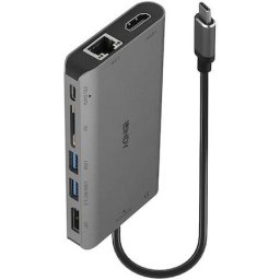 Mini Docking Station Lindy USB 3.2 Type C - 4K HDMI & DP
