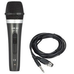 Akai Microfon cu fir, Negru