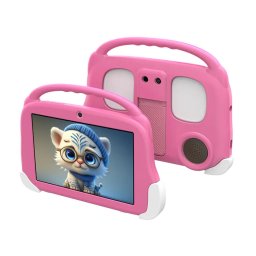 Tableta KidsTAB8,Blow, 4 G, 8 inch, 4GB RAM, 64GB, Roz + Husa
