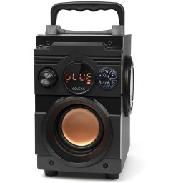 Boxa Portabila SQUEAK SQ1001, Bluetooth, Radio FM, 18W, 190x120x165mm, Negru