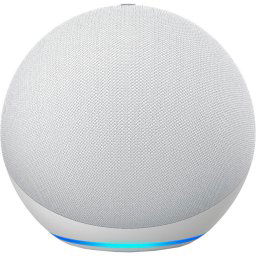 Boxa inteligenta Amazon Echo 4, Control Voce Alexa, Wi-Fi, Bluetooth, Dolby, Alb