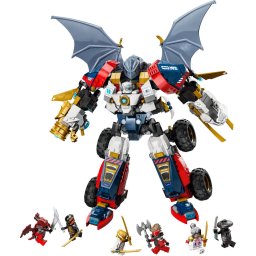 Jucarie LEGO NINJAGO, Ultrarobotul combinat al lui Zane