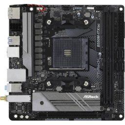 Placa de baza Asrock B550M-ITX / ac, chipset AMD B550, Socket AM4, Mini ITX