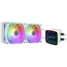 Cooler CPU Enermax Aquafusion, ADV 240 RGB, 500-2000rpm, 330W, Racire cu Lichid, Alb