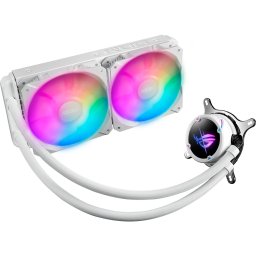 Cooler CPU ASUS ROG STRIX LC II 240, iluminare aRGB, Alb