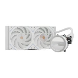 Cooler CPU Valkyrie Dragonfang 240 ARGB, racire cu apa, 2 ventilatoare, Alb