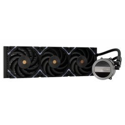 Cooler CPU Valkyrie Dragonfang 360 ARGB, racire cu apa, 3 ventilaroare, Negru