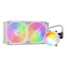 Cooler CPU Valkyrie A240 ARGB, racire cu apa, 2 ventilatoare, 1800 rpm, Alb