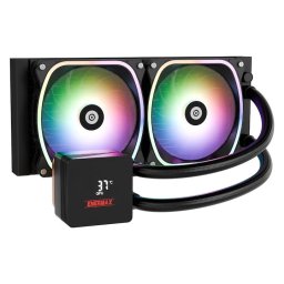 Cooler CPU Enermax Aquafusion II ARGB, 240 mm, Support 360W TDP, Intel / AMD, magnet Display, Software