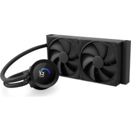 Cooler procesor NZXT Kraken Plus 240, 2 x 120 mm, Negru