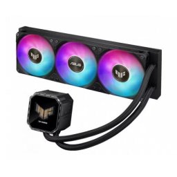 Cooler procesor Gaming Asus TUF LC III 360, ARGB LED, 3 x 120 mm, Negru