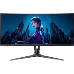 Monitor Gaming Acer Predator X34X5bmiiphuzx, 34 inch UWQHD, 0.01 ms, Negru