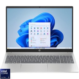 Laptop HP Pavilion 16-af0013nn, Intel Core Ultra 5 125U, 16 inch 2K OLED, 16GB LPDDR5X, 1TB SSD, Intel Graphics, Windows 11 Home, Argintiu (INT Keyboard)