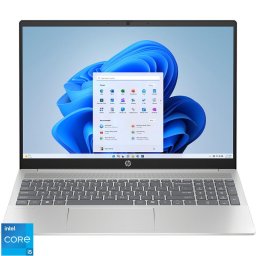 Laptop HP Pavilion 16-af0018nn, Intel Core i5-1334U, 16 inch 2K OLED, 16GB LPDDR5X, 512GB SSD, Intel Iris Xe, Windows 11 Home, Argintiu (INT Keyboard)