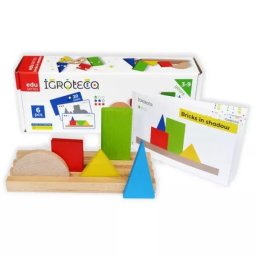 Set de construcție logică, lemn
