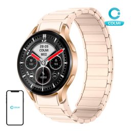 Smartwatch i28 Ultra Strap, 1.43 inch, Auriu