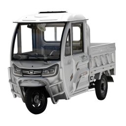 Triciclu Electric Cargo Cabina Inchisa ''Voinicu Trcb1500'' Argintiu