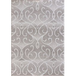 Covor Aria AR12, Marime 80x150cm , Bej Crem, Inaltime Fir 17 mm, Antialergic, Polipropilena, Living, Dormitor, Sufragerie, Trafic Intens