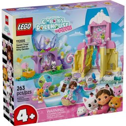 LEGO® Gabby's Dollhouse 11205 - Muntele de dulciuri si gradina Miau-Zanei